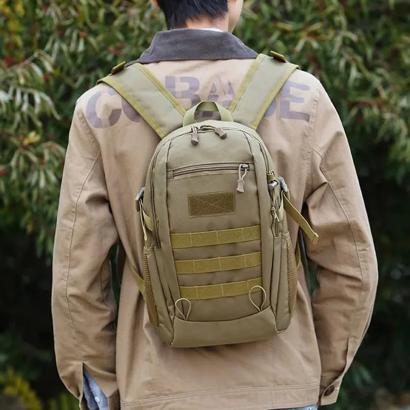 20L Mini Tactical Backpack Travel Outdoor Small Hiking Fishing Hunting Bag Climbing Women Men Rucksack Daypack Camping Bag