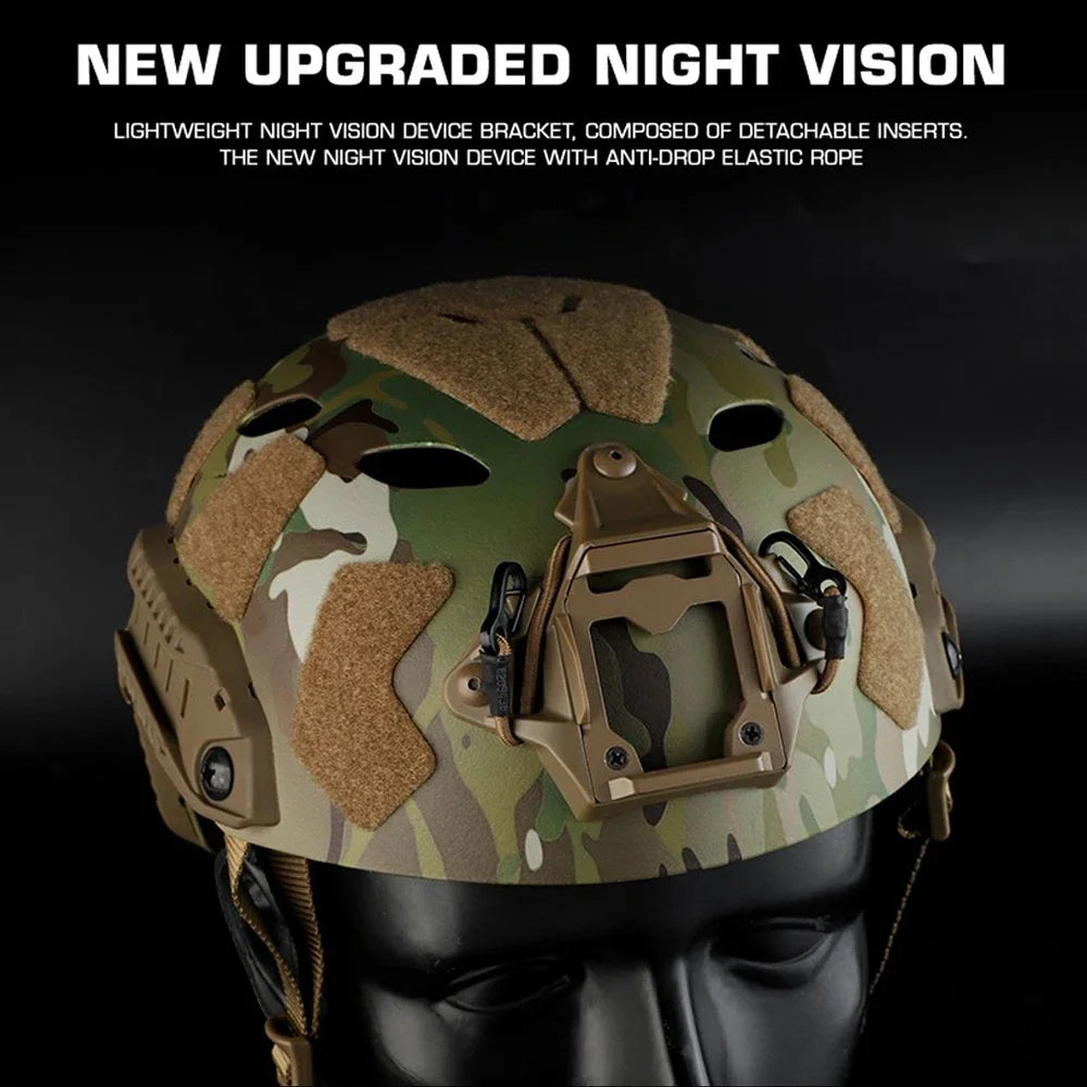 Tactical Helmet Simplified Version Ops-Core Fast SF Super High Cut Helmet Outdoor Cycling Paintball Protection Airsoft Helmet