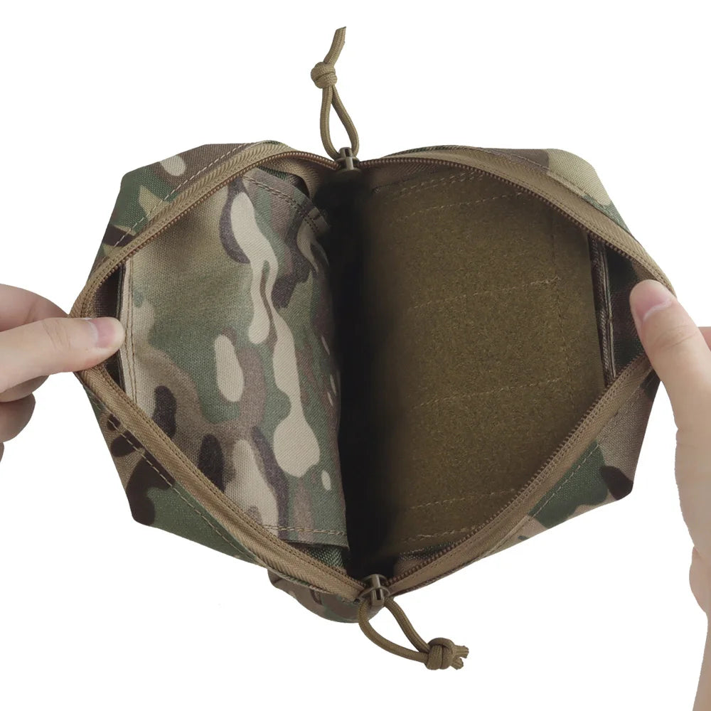GP Tactical MOLLE Pouch Medium Multi-purpose Utility Pack Outdoor Hiking Hunting Storage Waist Bag Plate Carrier Accessories