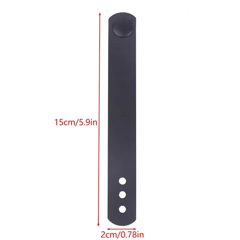 IWB Soft Belt Loops Black Tatical Rubberized Nylon Strap Holster Clip Work With 1.25" 1.5" 1.75" Belts With Hardware Kit
