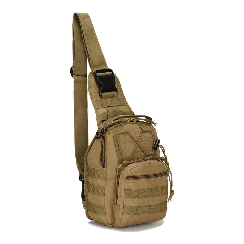 Tactical Crossbody bag nylon high quality waterproof shoulder small chest bag outdoor sports bicycle hunting Chest bag