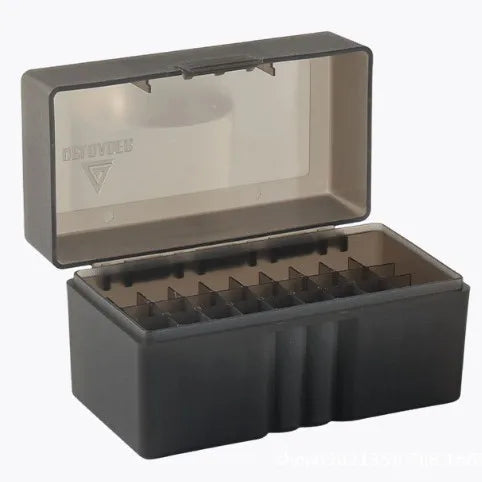 50 Rounds 5.56/5.8 Tactical Ammo Box Flip-Top Rifle Ammo Box for 5.56/5.8X42mm .Ammo Carrying Box Hunting Accessories