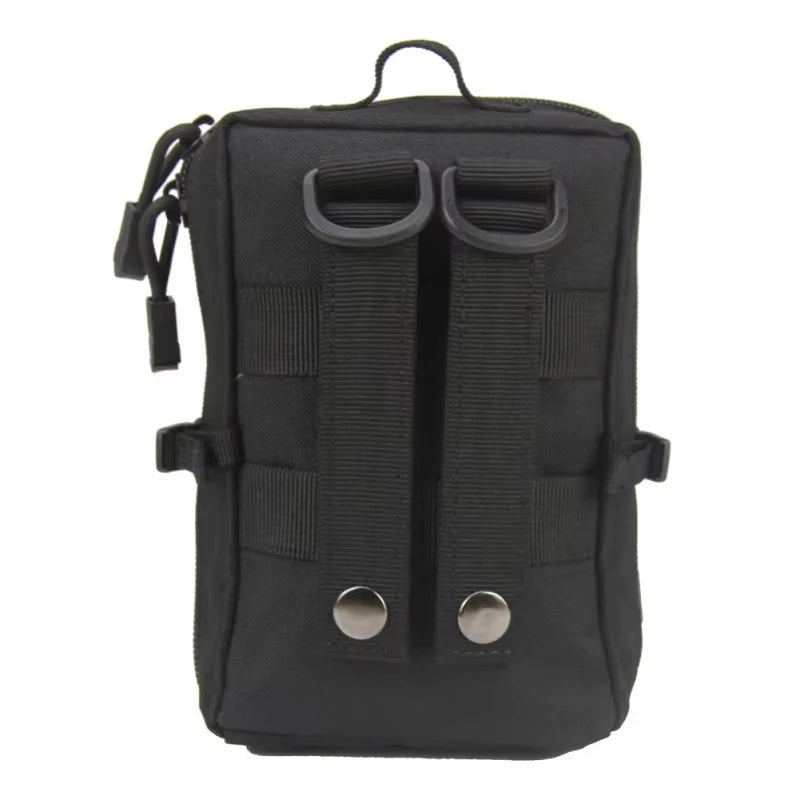 Mini Molle Utility Pouch, EDC Small Tool Pouch for Outdoor Hiking Camping, Phone & Gear Storage Bag