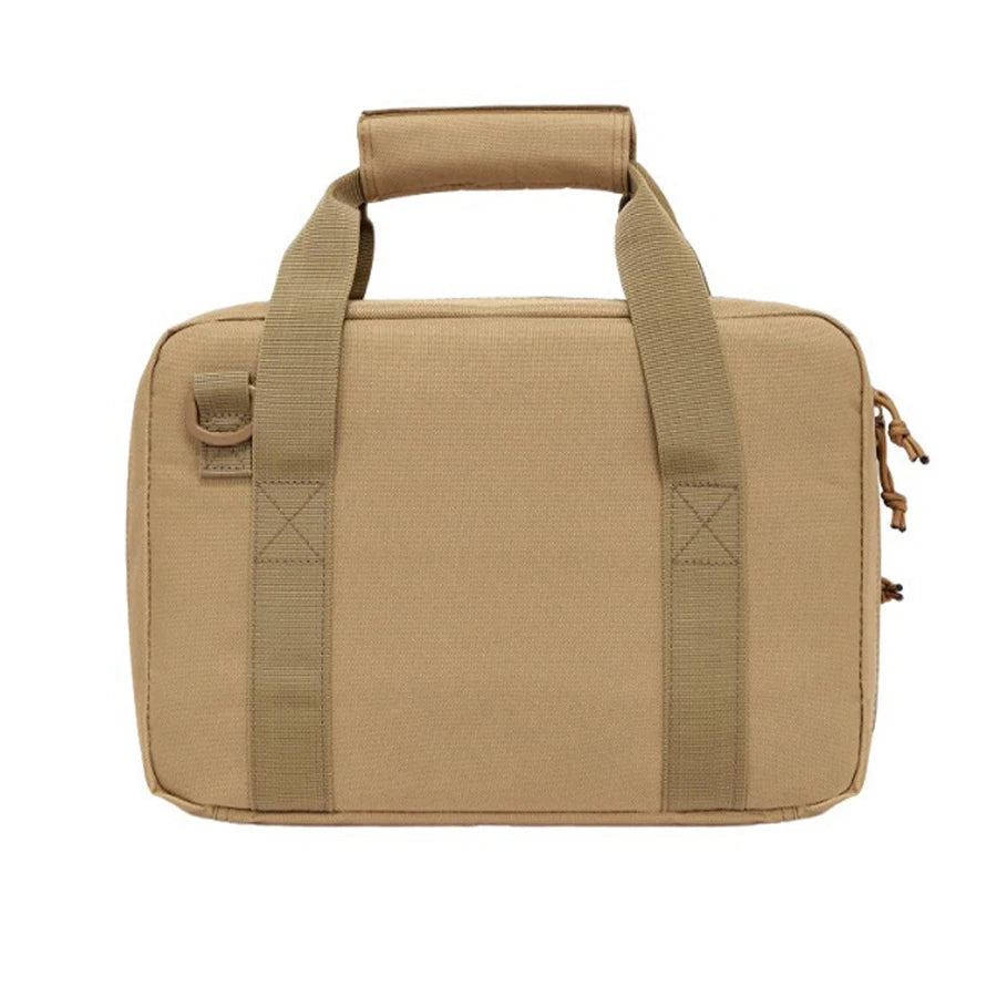 Multi functional handbag with multiple layers of pockets, durable and reinforced fabric