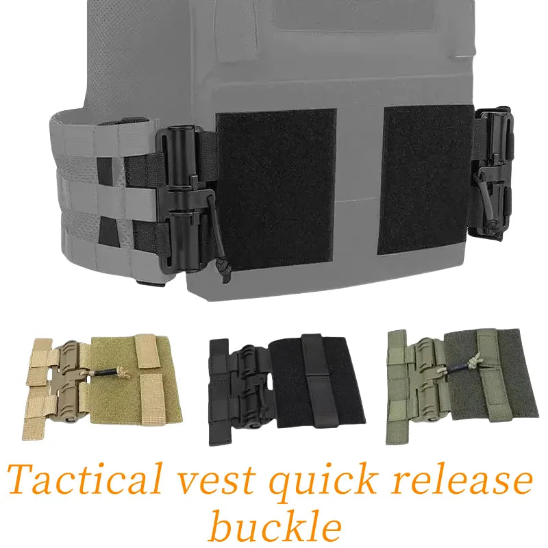 New portable Hunting vestuniversal MOLLE quick release buckle