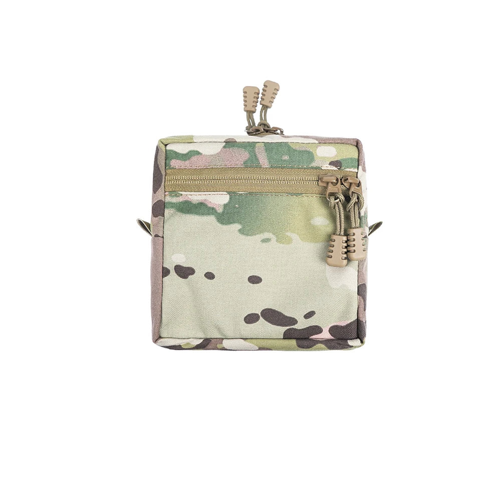 Gp Pouch General Purpose Admin Pouches Small Utility EDC Pouch Bag for Tactical Belt and Molle Vest as Expanded Storage Bag