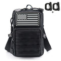 Multi functional portable carry on bag with 4 different carrying methods, large capacity outdoor waist bag