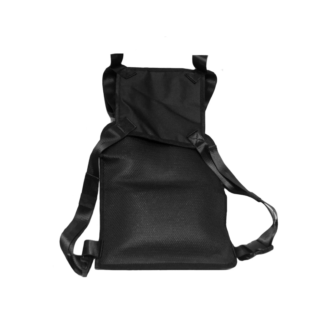 TAK YIYING Tactical Vest Nylon Military Vest Chest Pack Pouch Black