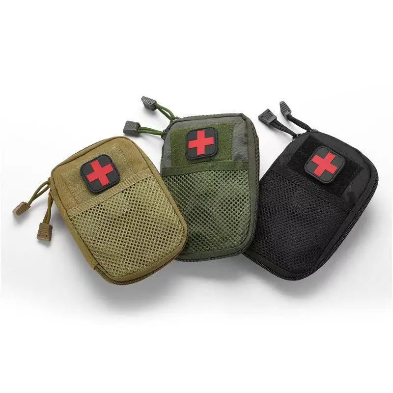 Tactical First Aid Bag Emergency Camping Hunting Mountaineering Medicine Bag Lightweight Utility Tool Portable Storage Waist Bag