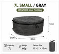 Ultra100X Ultralight Gear Pod Bag 7L/10L Waterproof Storage Pouch UHMWPE Hiking Camping Backpack Organizer Outdoor Stuff Sack
