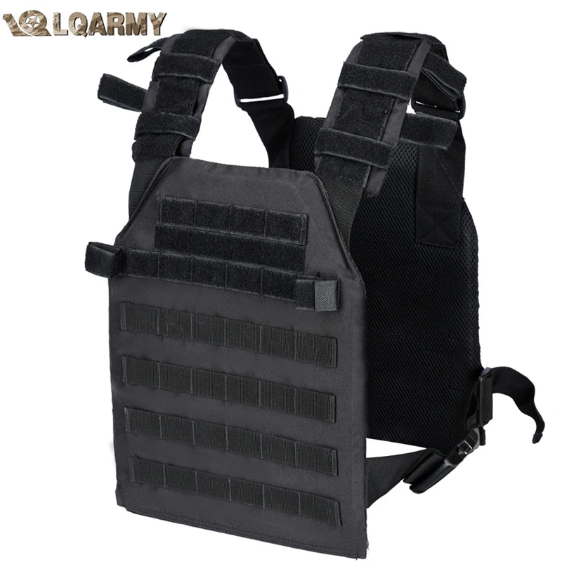 LQARMY Weighted Vest for Men and Women Weight Vests Adjustable Strength and Endurance Training Fitness Tactical Running
