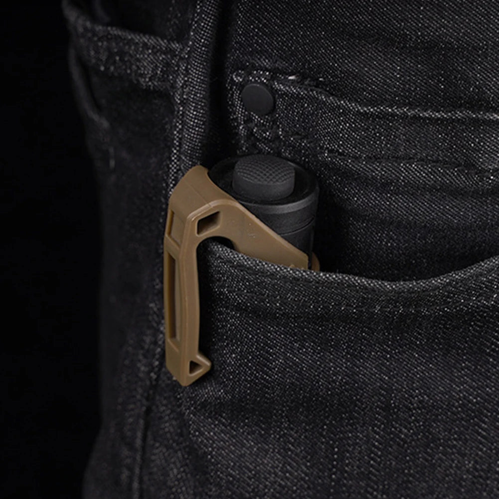 Tactical Flashlight Holder Multifunction Portable Flashlight Clip Tactical Flashlight Adapter Tactical Equipment Accessories