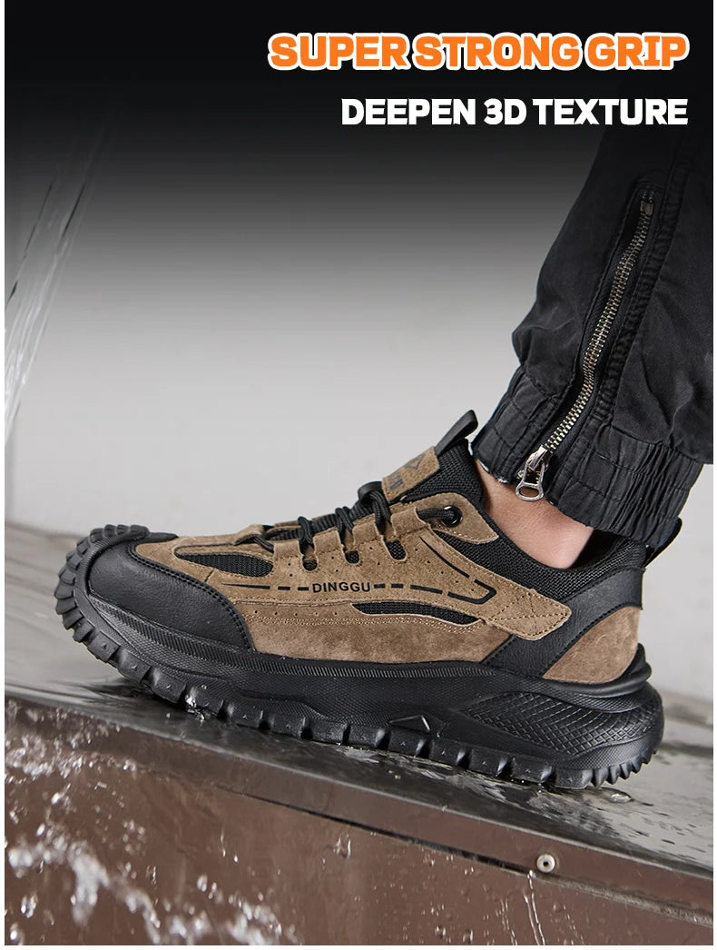 Lightweight Safety Shoes Men Women Breathable Steel Toe Work Shoes Puncture Proof Work Sneakers Protection Safety Boots
