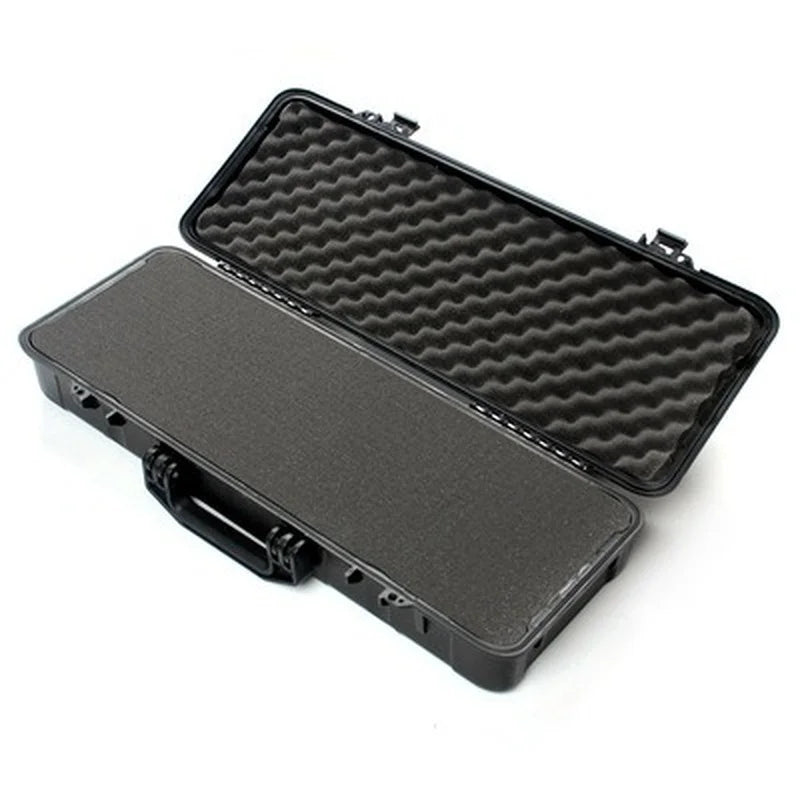 Hunting Waterproof Safety Box Shockproof Instrument Rifle Air Gun Aiming Seal Storage Protection Organizer Toolbox