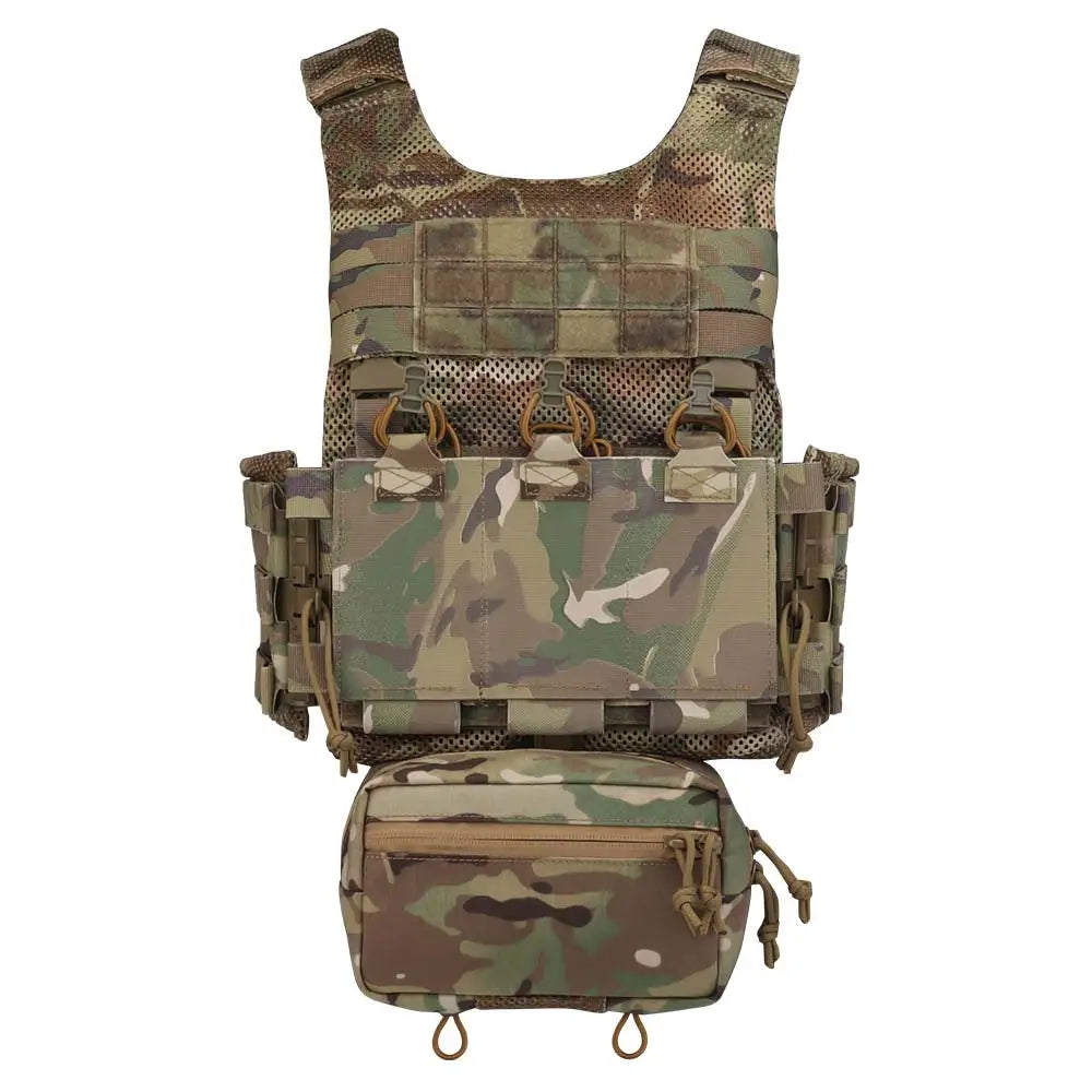 POSEIDON DEFENSE LV-119 Maritime Version Vest Plate Carrier Come With Triple Magazine Pouch Storage Drop Bag
