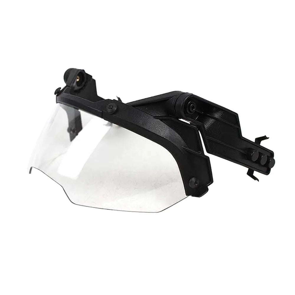 Accessories PC Sports Helmet Visor One Size Black Khaki Green Protective Helmets Guide Helmet Glasses Sports Safety