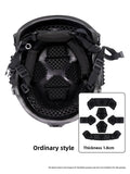 Tactical Helmet 3D-Printed Honeycomb Polymer Liner Pad, 2.5 cm Thick, Breathable and Comfortable for Outdoor Sports, Highly Elas