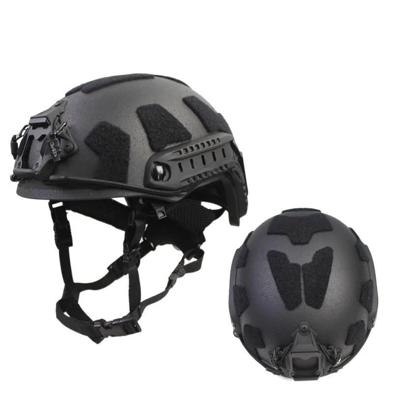 1.5KG FAST Fiberglass Tactical Helmet, SF Wendy Suspension Military Helmet for Airsoft Training & Combat
