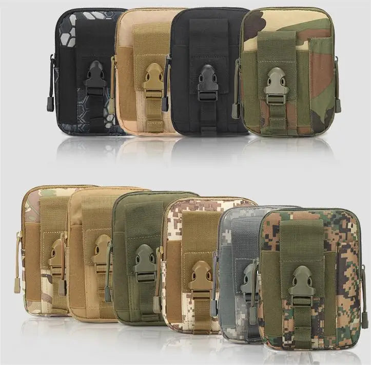 Waist Bag Outdoor Hunting Bag  Pack Multifunction Men Sport Hiking Hunting Working Tools Mobile Phone Pouch
