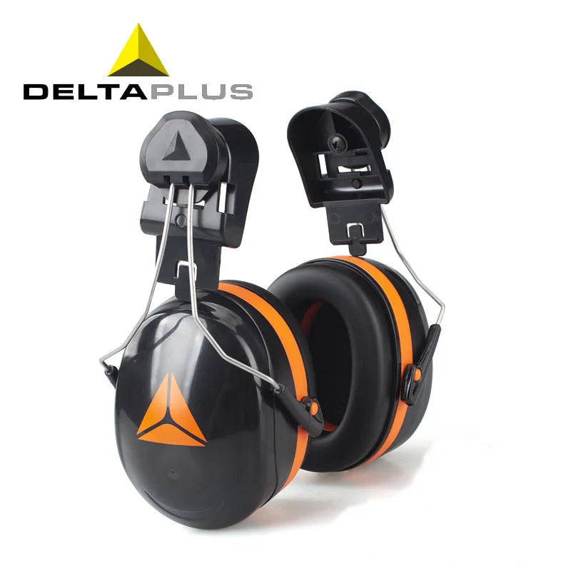 103014 helmet Noise earmuffs ABS shell Lining Synthetic foam cotton Noise-proof earmuffs NRR 25db/SNR 30db Safety noise earmuffs