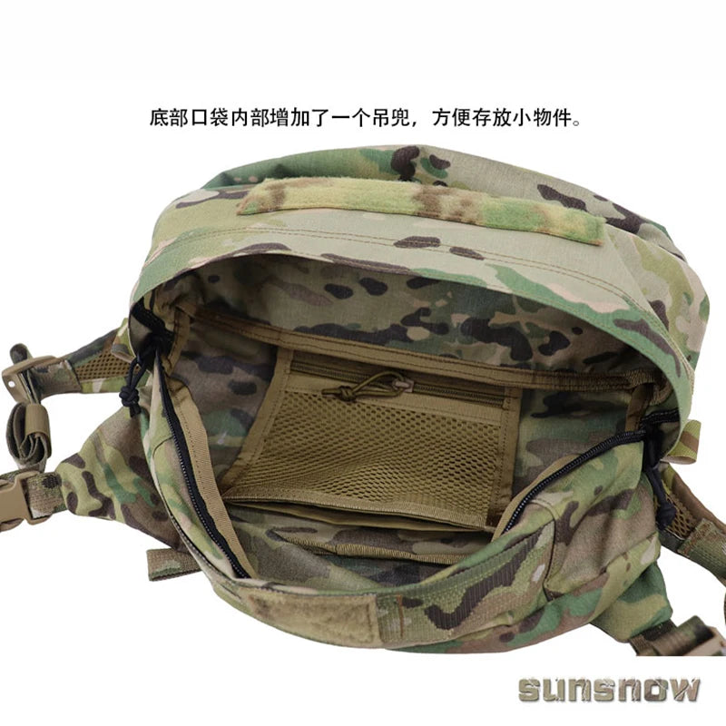 Tactical Equipment Pack Multifunctional Tactical Backpack Top Expansion Pack Multi Color
