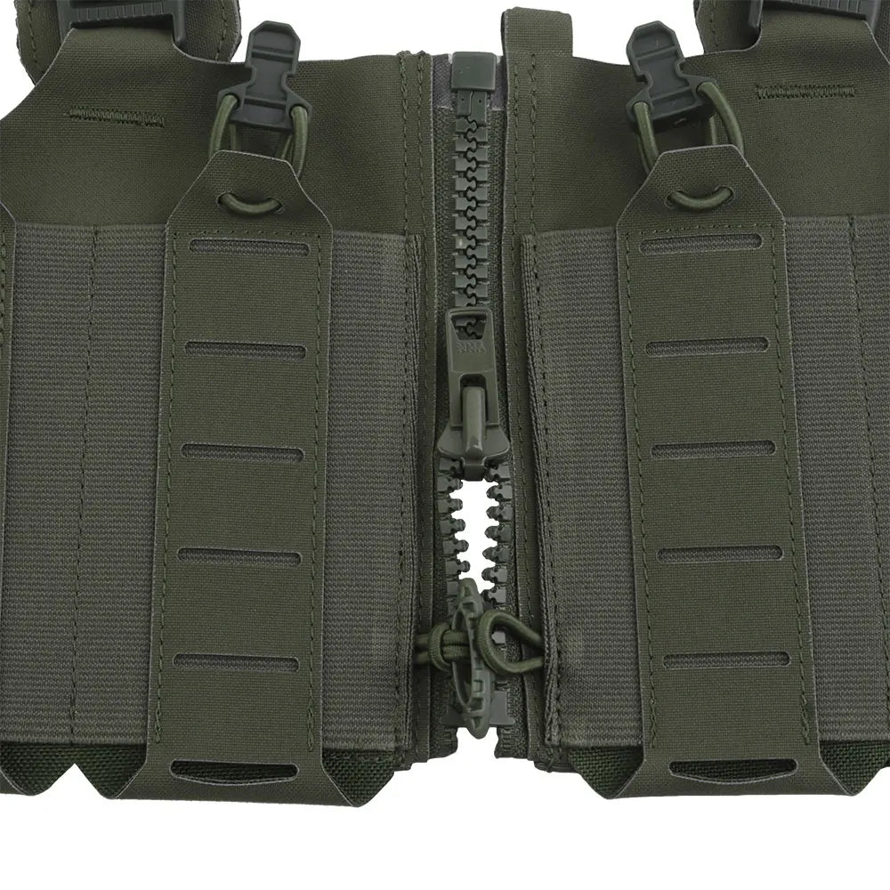 Tactical SF Vest Chest Rigs Lightweight Camouflage MOLLE Militar Hunting Airsoft Assault Vest with Mag Pouch H-Style Strap