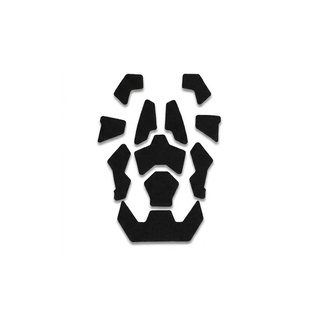 Self Adhesive Tactical Helmet Sticker Back Adhesive Helmet Hook and Loop Tape Fixing Patch Helmet Decorative Accessories