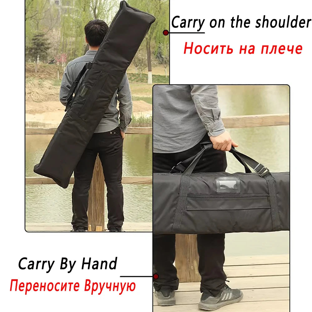 Archery Recurve Bow Storage Bag Handle Carrying Shoulder Backpack Case for Hunting Outdoor Takedown Recurve Bow and Arrow Accy