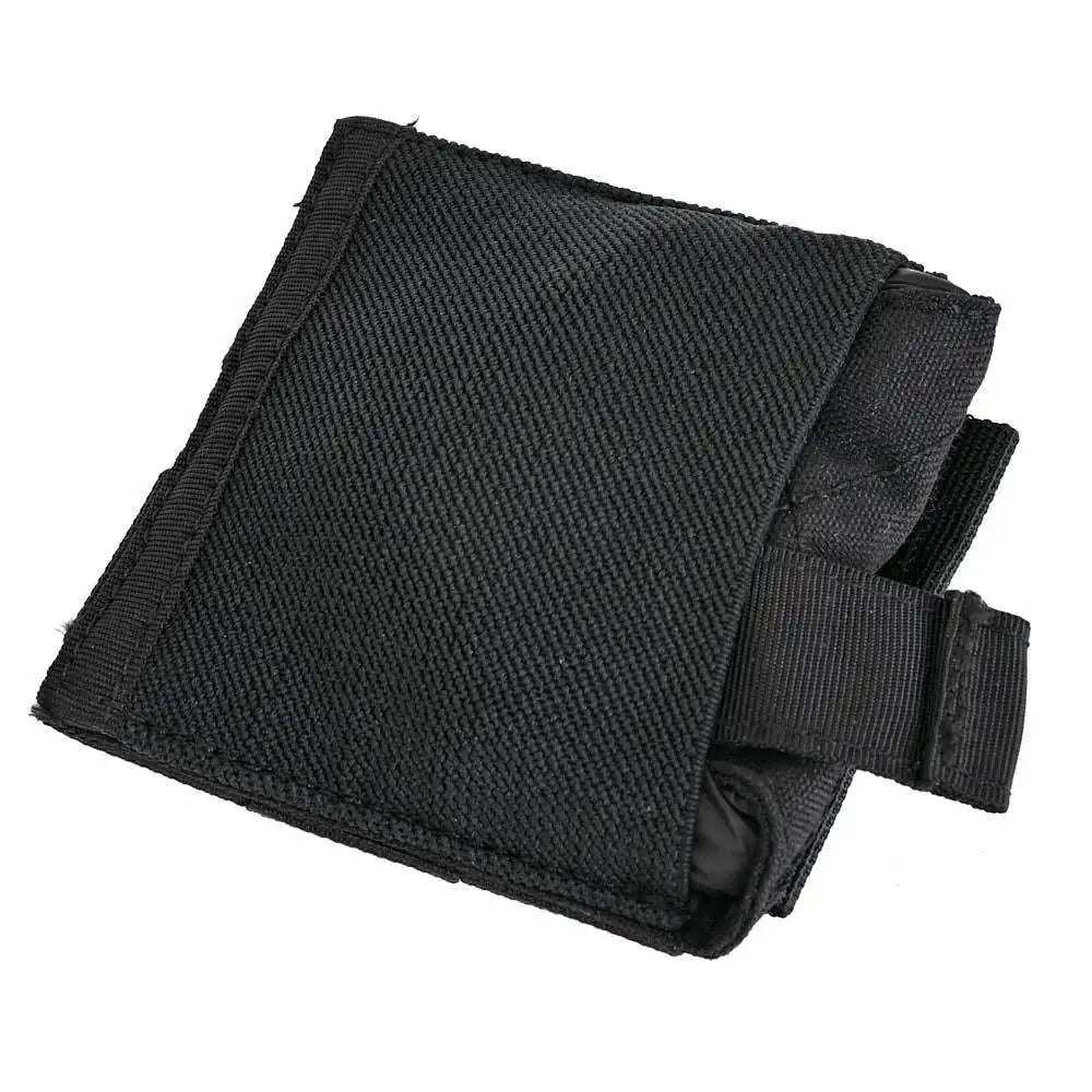 Ultralight Foldable Drop Dump Pouch Utility Pouch Compact Elastic Tactical Magazine Pouch Duty Belt Mounted Hunting Bag