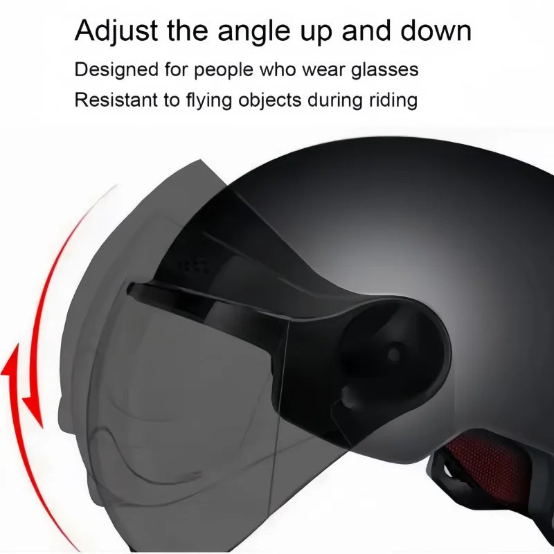 Children's Bicycle Safety Helmets, Men's and Women's Motorcycle Helmets, Skates and Electric Vehicle Head Protection Accessories