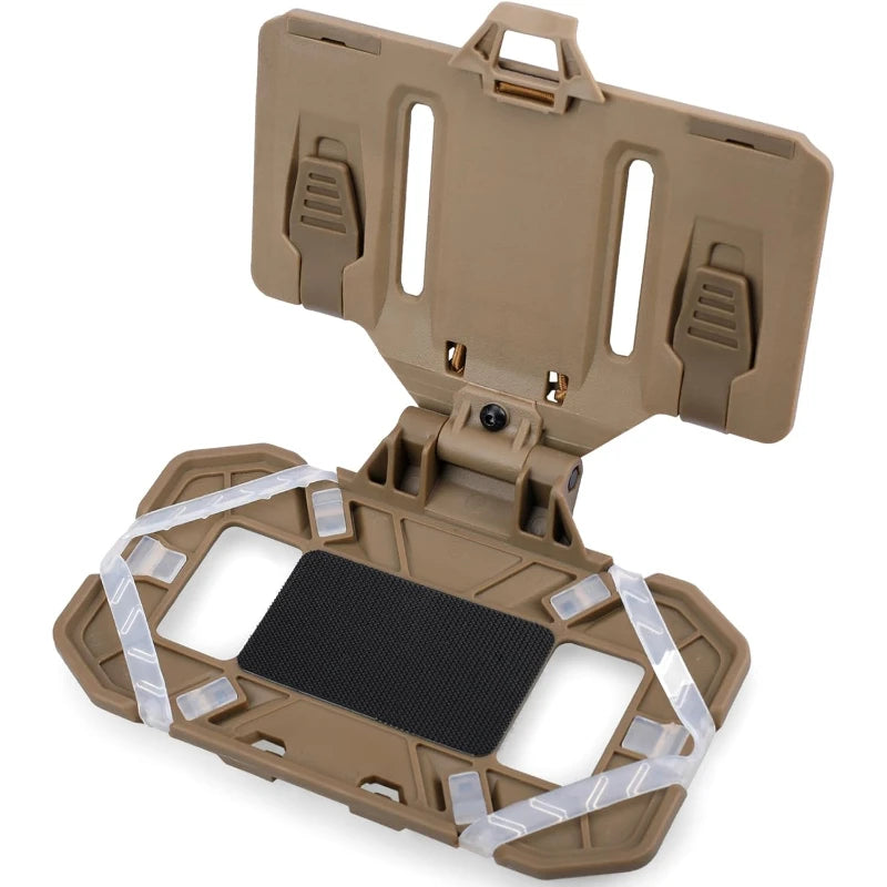 Tactical MOLLE Phone Holder, Folding Navigation Board, Cellphone Hold Gear, Airsoft Hunting Vest Accessories