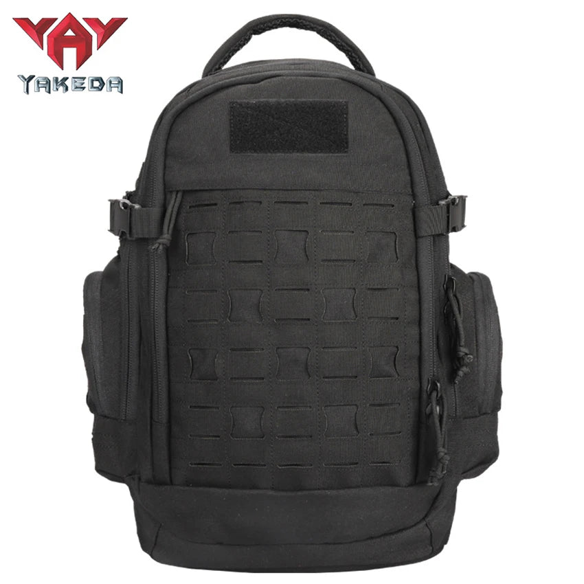 YAKEDA Tactical Backpack Camouflage Sports Outdoor Bag Large Capacity Travel Hiking Camping Rucksack