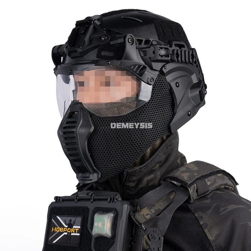 Tactical Wendy 3.0 Helmet Full Protection Airsoft Head Gear Outdoor Shooting Hunting Paintball Wendy Half Covered Sports Helmets