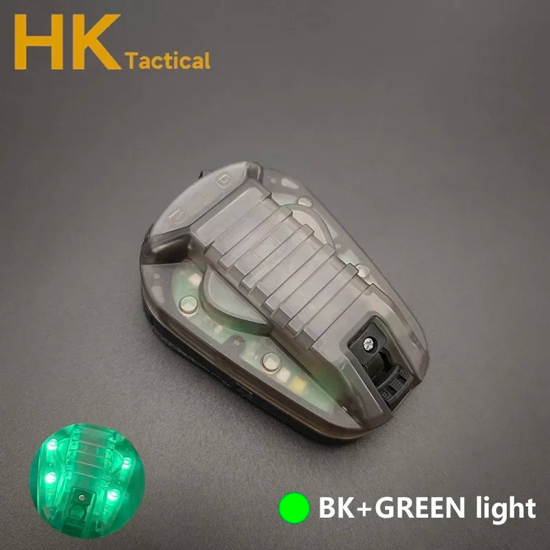 Tactical Helmet Lamp Survival Light Safety Flash Light Strobe Ladybird Light With Waterproof Hunting Outdoor Cycling Camping
