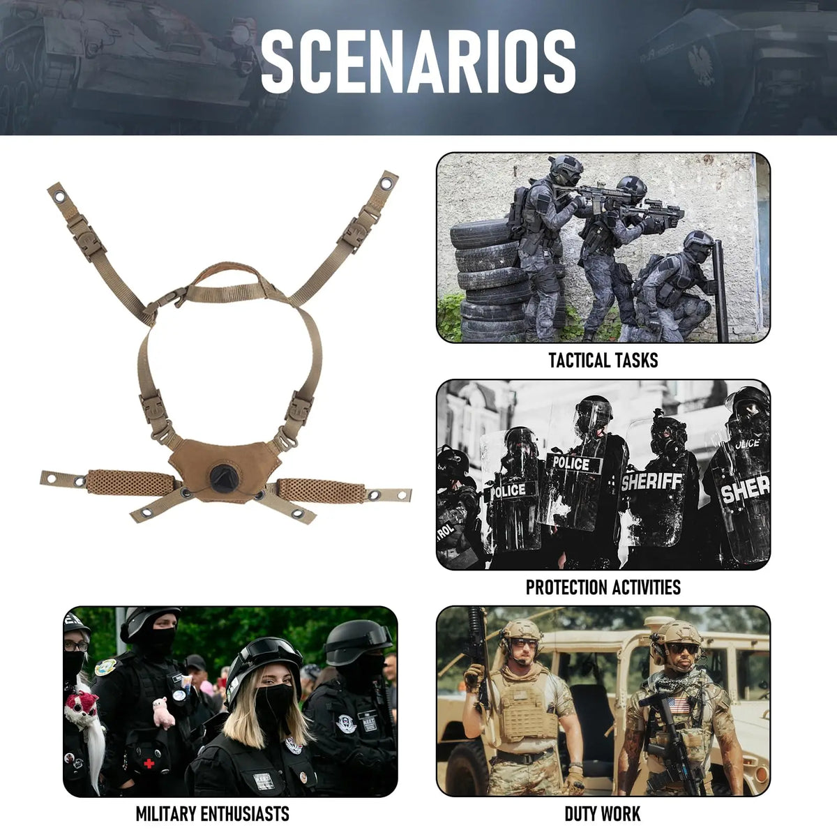 Wendy Helmet Suspension System Tactical Helmet Adjustable Lanyard FAST MICH Outdoor Hunting Helmet Accessory Spongy Pad