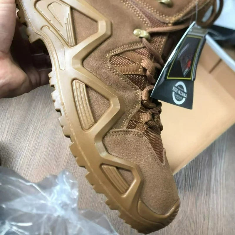 Classic Brand Hiking Shoes For Men Designer Outdoor Walking Shoe Man Anti Slip Trekking Shoes Mens Rubber Mountaineering Boots