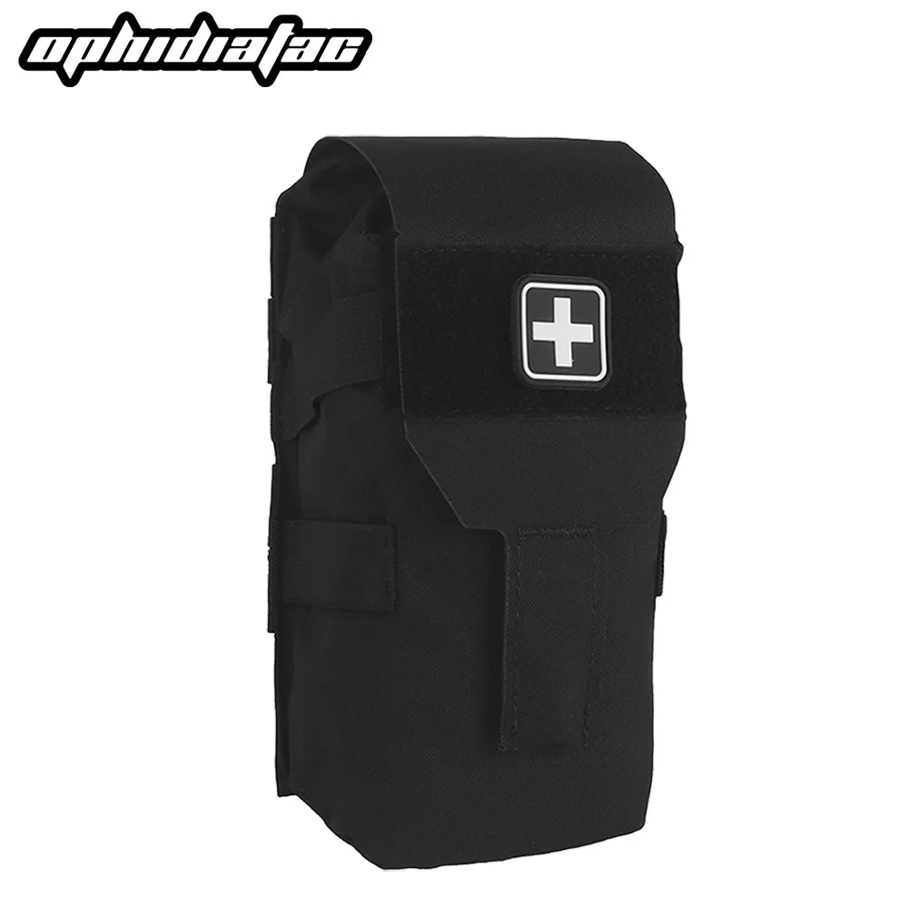 OPHIDIAN TAC Small Medical Bag MOLLE Quick Release Small Camouflage First Aid Kit IFAK Medical Bag Camping Emergency Survival Ki