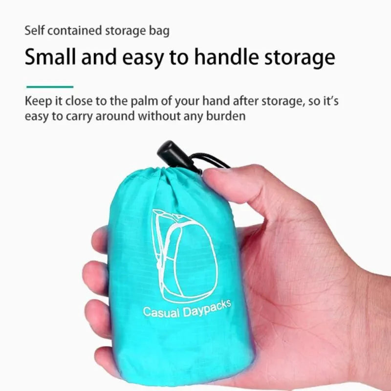 Ultralight Waterproof Folding Backpack High-Volume Portable Travel Bag Lightweight Outdoor Sports Daypack for Men And Women