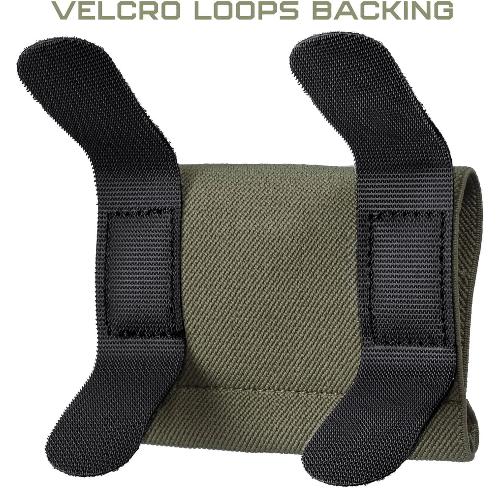 MOLLE Tactical Tourniquet Holder Elastic TQ Sleeve Pouch Hook & Loop Medical Tourniquet Carrier for Duty Belt