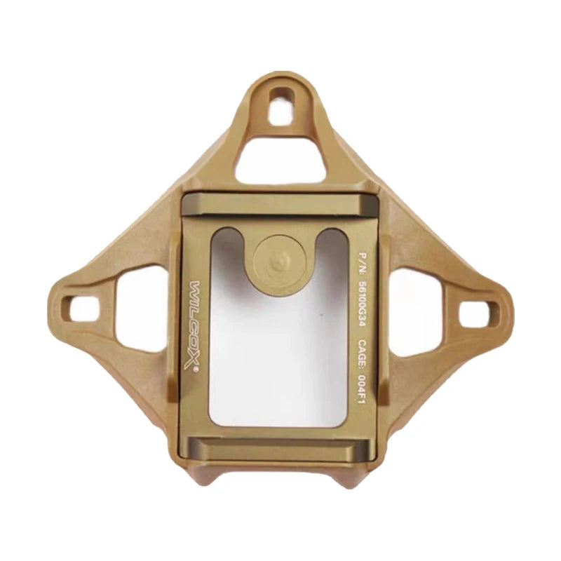 Wilcox Shroud Tactical Helmet Night Vison Mount Shroud For FAST MICH AF And Wendy Helmet
