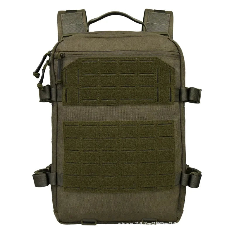 1000D Nylon Hunting Backpack Molle Plate Carrier Bag Light Weight Hiking Rucksack Compatible with Vest Sports Backpack