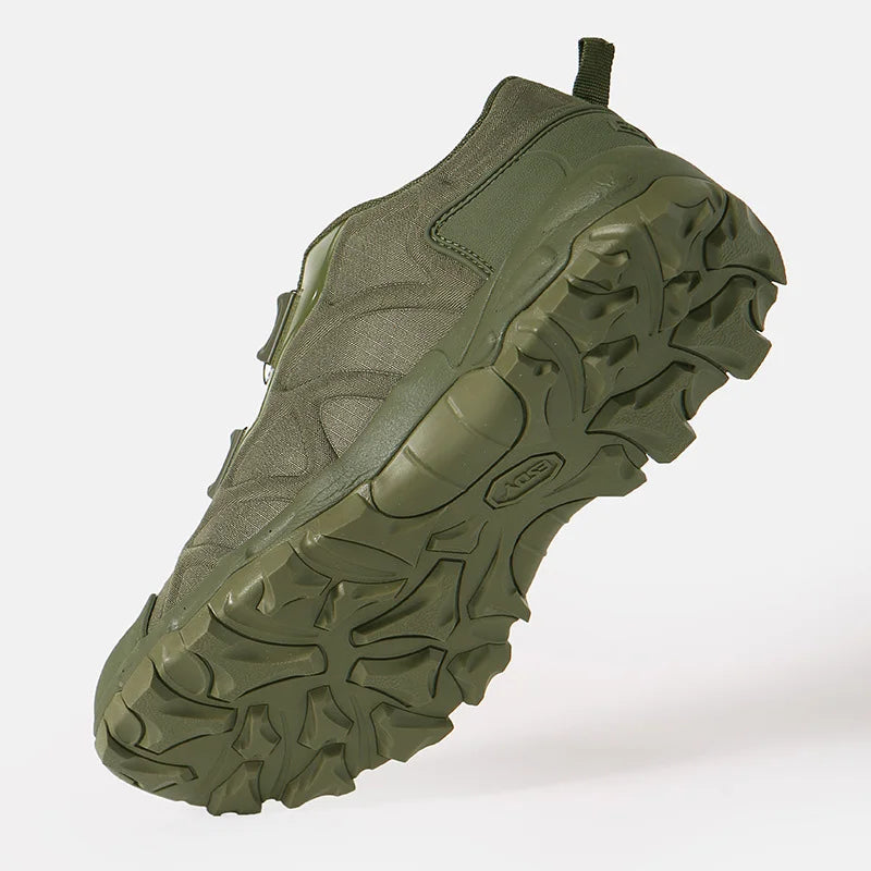Topfight Mens Military Grade Outdoor Hiking Boots with BOA Lacing System Green Trekking Adventure Shoes Climbing Shoes