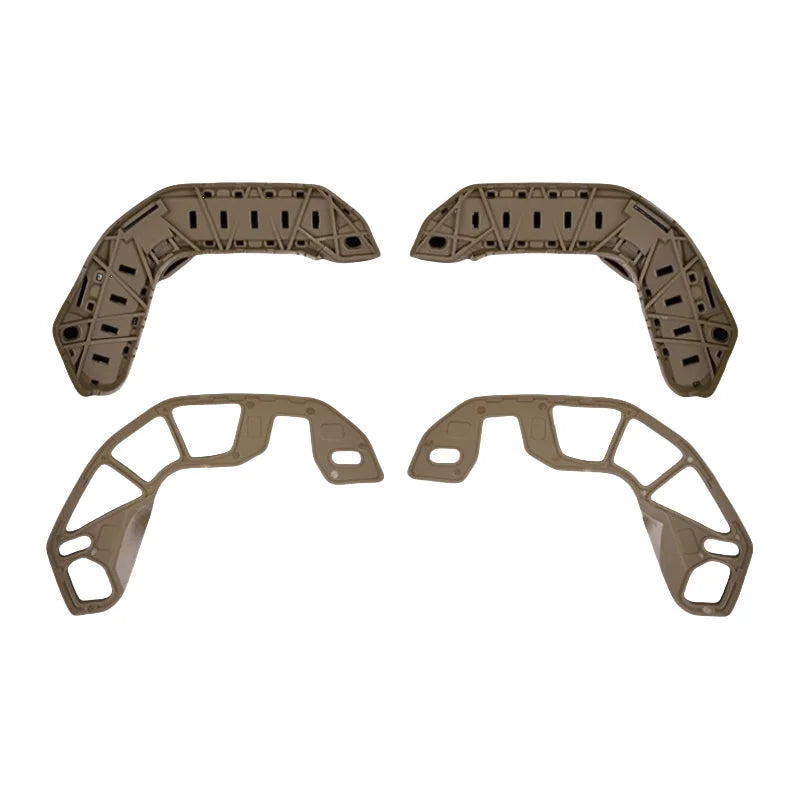 Adventure Helmet Rail System | High-Cut Headgear Upgrade Kit | for Hunting Helmet Accessories