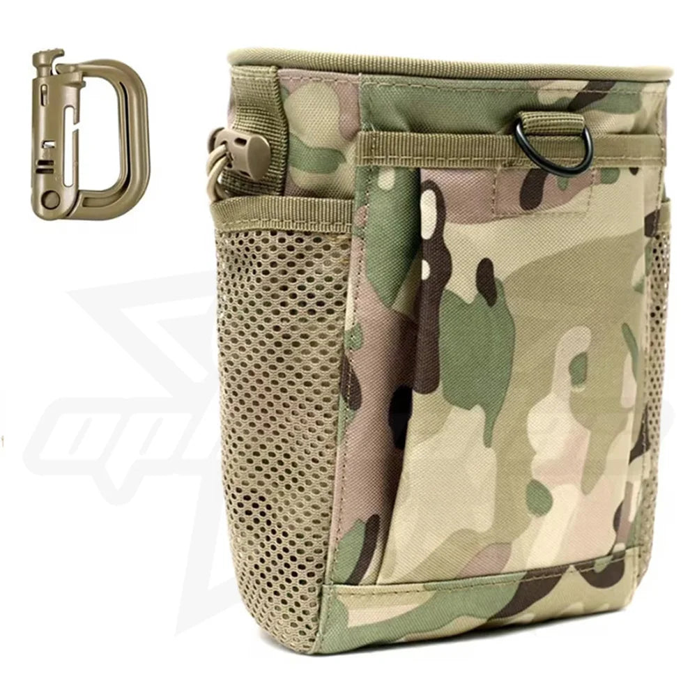 OPHIDIAN Hunting Magazine Recovery Bag Molle Trash Bag, Magazine Ammunition Bag, Belt Waist Bag Adjustable Holster Bag