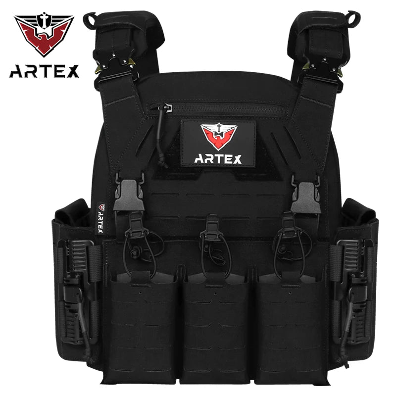 ARTEX 8317 Cycling Vest Outdoor Riding Gear Modular MOLLE Style Vest Quick Release Design Storage Gear for Bike Sports Adventure
