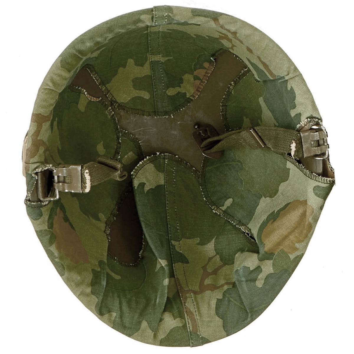 WW2 US Mitchell Camo M1 Helmet Cover Vietnam War WWII Two-Sided Camouflage Helmet Cover Field Operations Replica