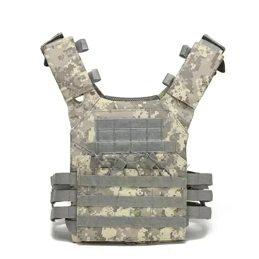 Tactical Vest Waterproof Outdoor Body Armor Lightweight JPC Molle Plate Carrier Hunting Vest CS Game Jungle Security Equipment