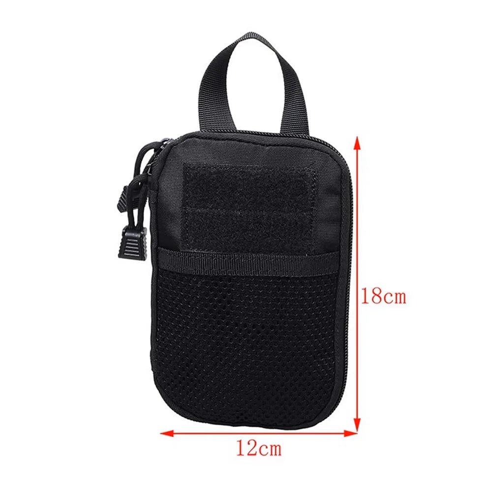 OPHIDIAN 600D Nylon Bag Outdoor Molle Waist Fanny Pack Phone Pouch Belt Waist Bag EDC Gear Hunting Bag Gadget Purses