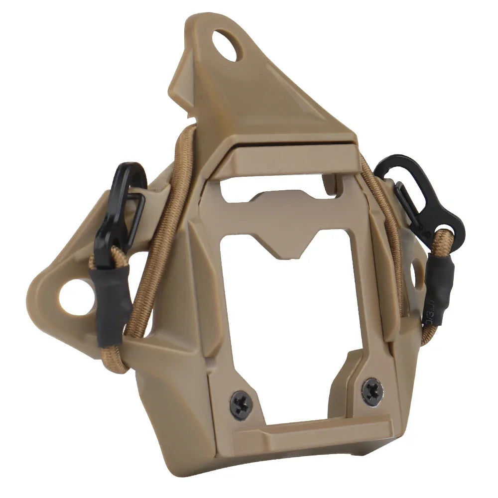 Tactical Night Vision NVG Mount Shroud High Cut FAST Helmet NVG Shroud for MICH AF OPS-Core M-LO K Hunting Fast Helmets