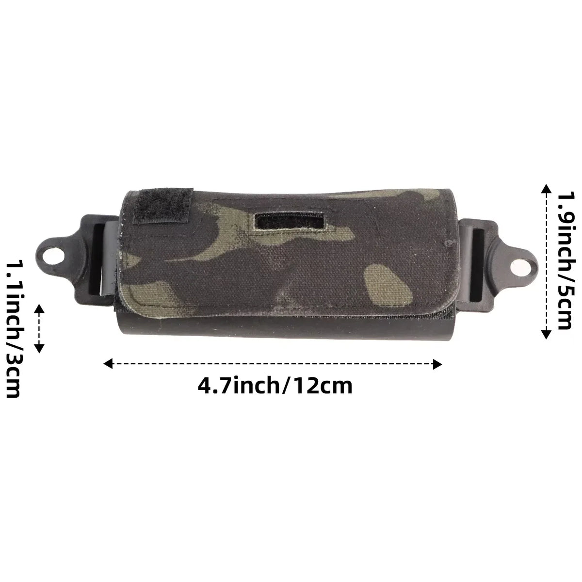 Tactical Helmet Counterbalance Bag Airsoft NVG Counterweight Pouch with Five Blocks Fast OPS Weight Bag for Headgear